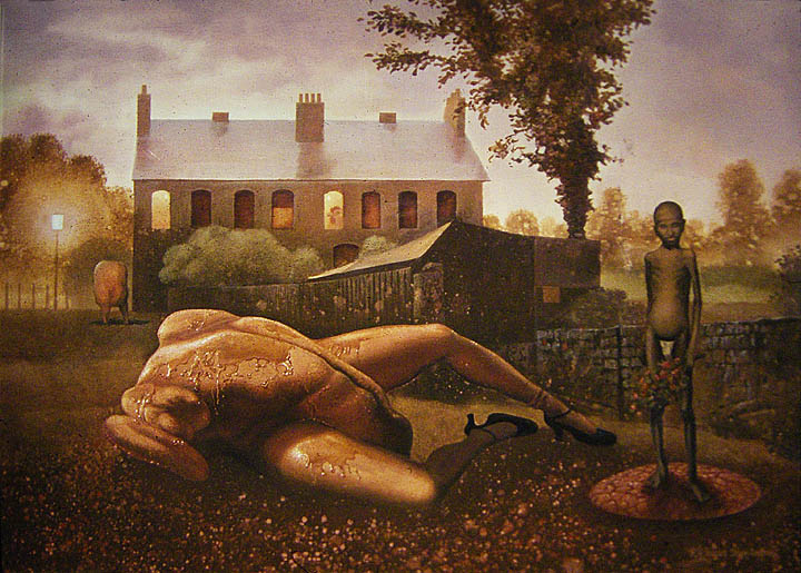Olympia - Oil on canvas 18 x 25 inches 1975 Private Collection